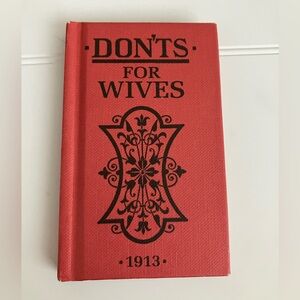 Dont’s For Wives Pocket-Sized Book